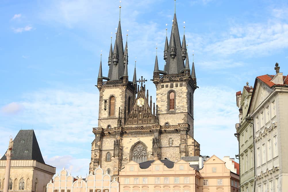 Teynkirche beim Altstädter Ring in Prag